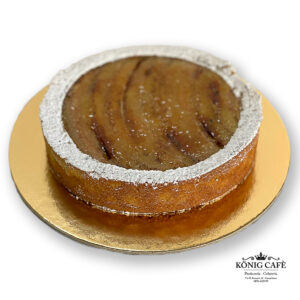 torta krüger torta frangipane con banane